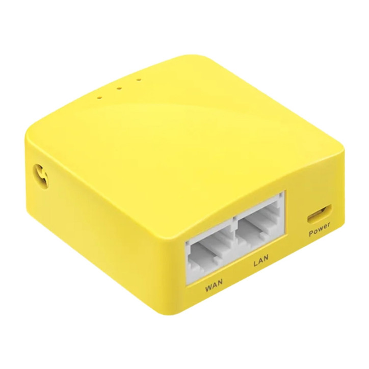 Router GL.iNet GL-MT300N-V2 Mango 300Mbps Wi-Fi Portatile Router GL.iNet GL-MT300N-V2 Mango 300Mbps Wi-Fi Portatile