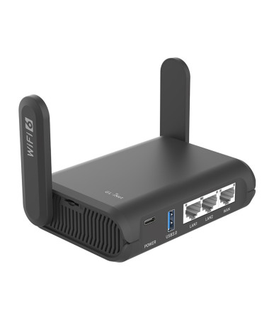 GL.iNet Slate AX GL-AXT1800 Router Wi-Fi 6 Portatile