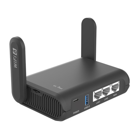 GL.iNet Slate AX GL-AXT1800 Router Wi-Fi 6 Portatile