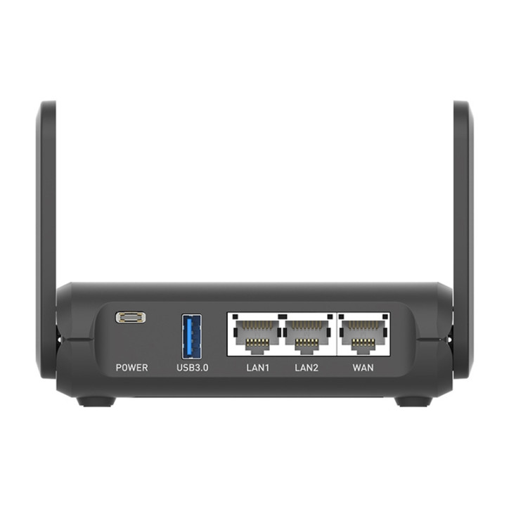 GL.iNet Slate AX GL-AXT1800 Router Wi-Fi 6 Portatile GL.iNet Slate AX GL-AXT1800 Router Wi-Fi 6 Portatile