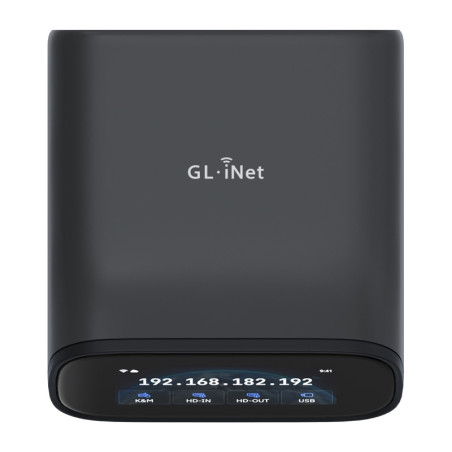 GL.iNet GL-RM10 Interruttore KVM con Touchscreen e Wi-Fi 6