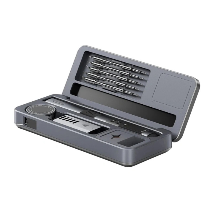 FNIRSI HS-02A 100W Saldatore Intelligente con Kit Valigetta