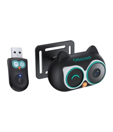 Ottocast Cabin Care CA520 Adattatore Wireless CarPlay / Android Auto con Telecamera Posteriore
