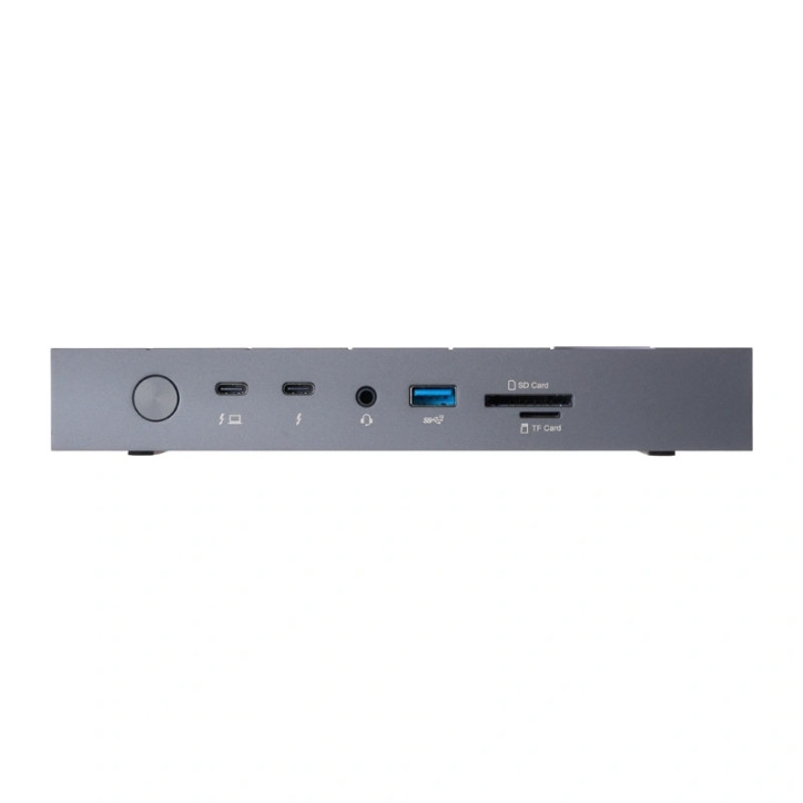 Peladn G2E Thunderbolt 5 Docking Station Grigio Peladn G2E Thunderbolt 5 Docking Station Grigio
