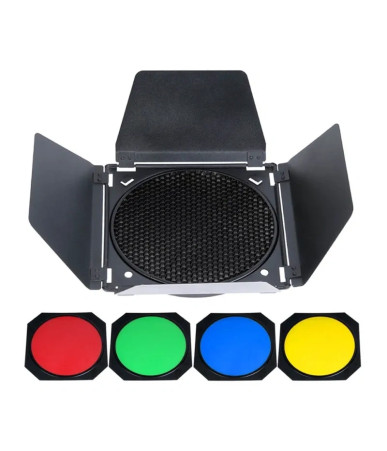 Godox BD-04 Kit Porta a Nido d'Ape e Filtri Colore
