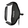 Godox Softbox 80x80cm con Staffa S-Type Bowens