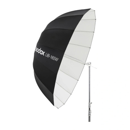 Ombrello Parabolico Riflettente Godox UB-165W Bianco 165cm