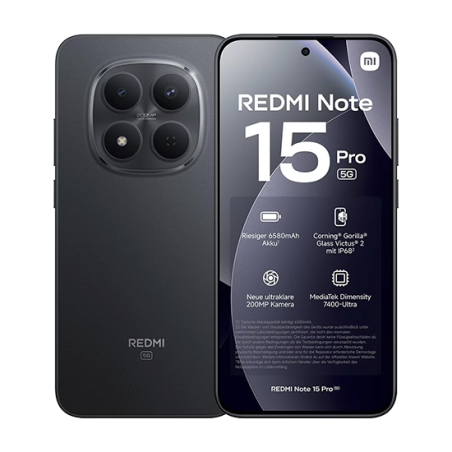 Xiaomi Redmi Note 15 Pro 5G 8GB RAM 512GB Nero