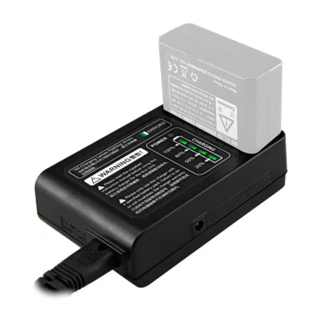 Caricabatterie Godox VC-18 per batterie flash Ving