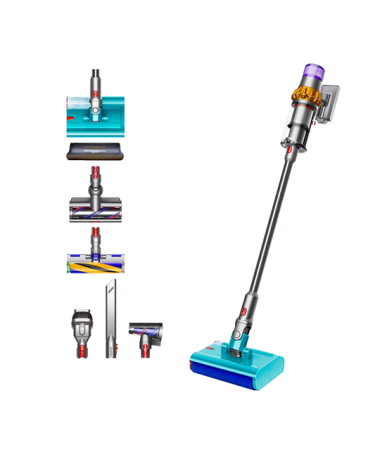 Dyson V15s Detect Submarine Aspirapolvere Senza Fili Nichel Giallo
