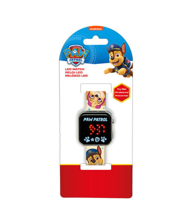 Orologio Digitale LED KiDS Licensing Paw Patrol PW19961 Argento
