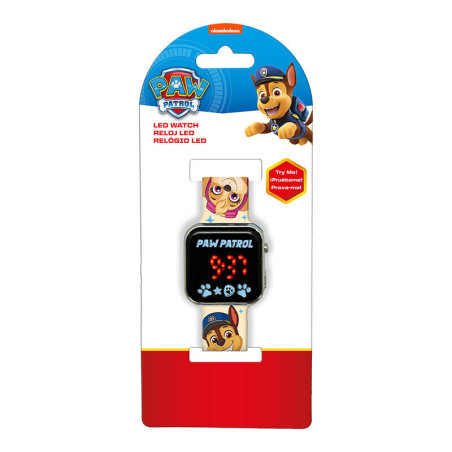 Orologio Digitale LED KiDS Licensing Paw Patrol PW19961 Argento
