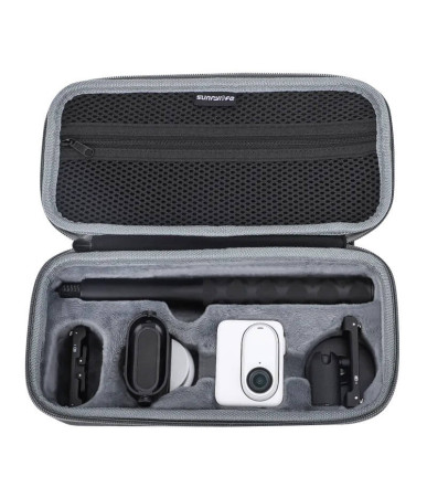 Custodia protettiva Sunnylife per action cam Insta360 GO 3 / GO 3S Nera