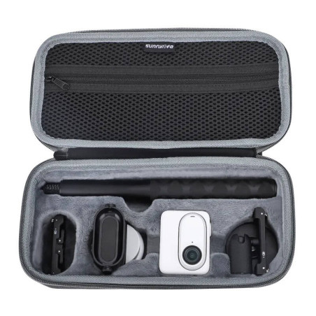 Custodia protettiva Sunnylife per action cam Insta360 GO 3 / GO 3S Nera