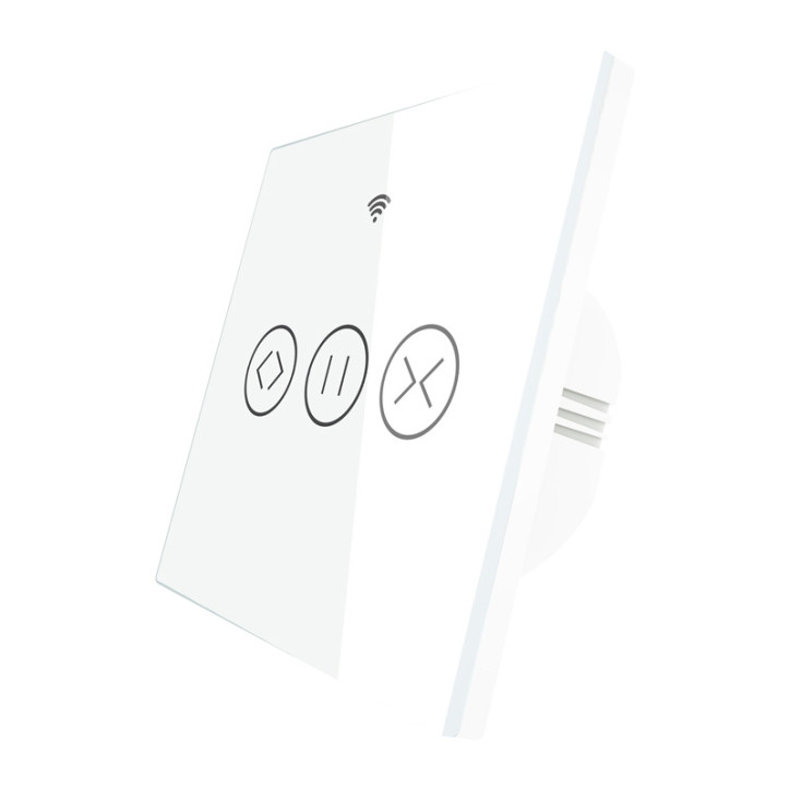 Moes Interruttore Smart Wi-Fi RF433 per Tapparelle Bianco Moes Interruttore Smart Wi-Fi RF433 per Tapparelle Bianco
