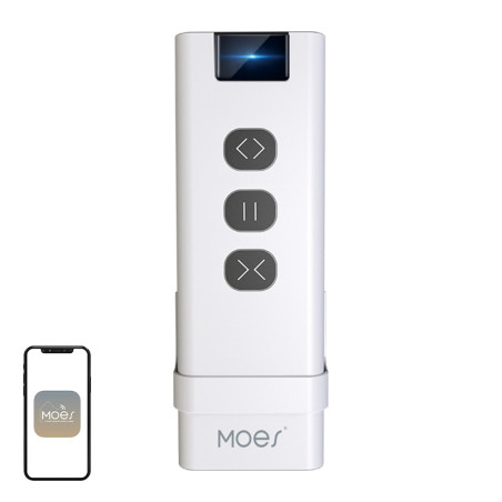 MOES Telecomando Smart per Tende RF433 9 Canali