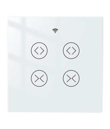 Moes Interruttore Smart per Tapparelle WRS-EUC2-WH-MS Bianco