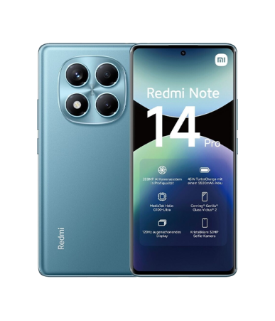Xiaomi Redmi Note 14 Pro 4G 12GB RAM 512GB Blu Oceano