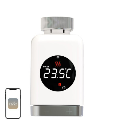 Moes Termostato Smart per Radiatore Wi-Fi WTRV-801