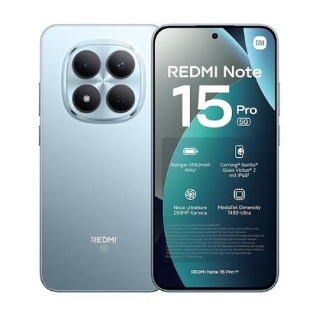Xiaomi Redmi Note 15 Pro 5G 8GB 512GB Glacier Blue