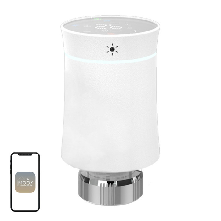 Termostato Smart Moes BY100 ZigBee Bianco Termostato Smart Moes BY100 ZigBee Bianco