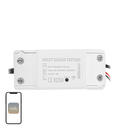 Moes WM-102-EU-MS Controllore Wi-Fi per Porte da Garage Smart