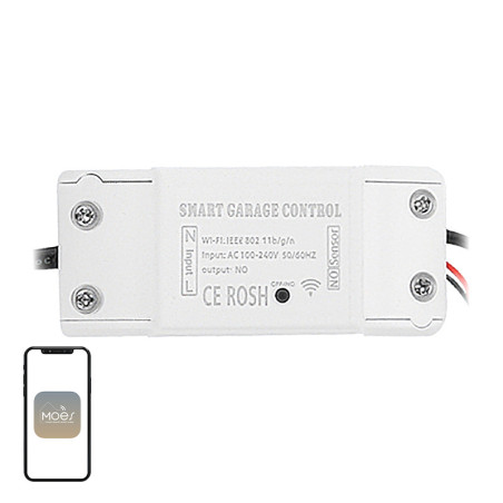 Moes WM-102-EU-MS Controllore Wi-Fi per Porte da Garage Smart