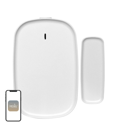 Sensore di apertura porte/finestre Moes Zigbee ZSS-S01-GWM-C