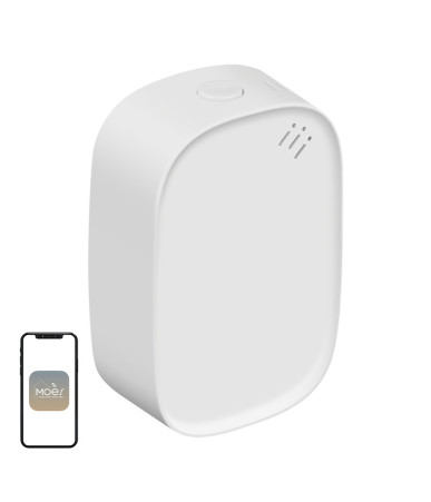 Sensore smart di temperatura e umidità Moes Zigbee ZSS-S01-TH-C-MS
