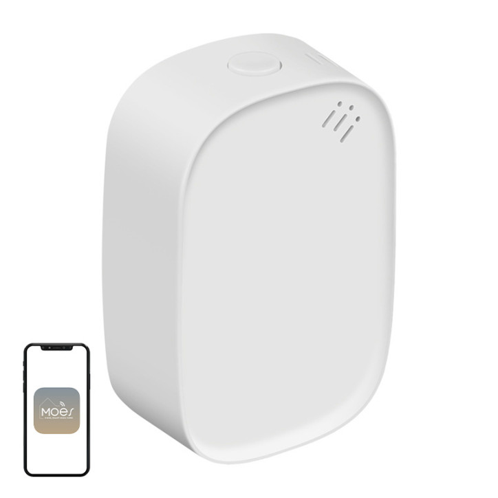 Sensore smart di temperatura e umidità Moes Zigbee ZSS-S01-TH-C-MS