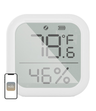 Sensore Smart Moes ZigBee Temperatura e Umidità LCD