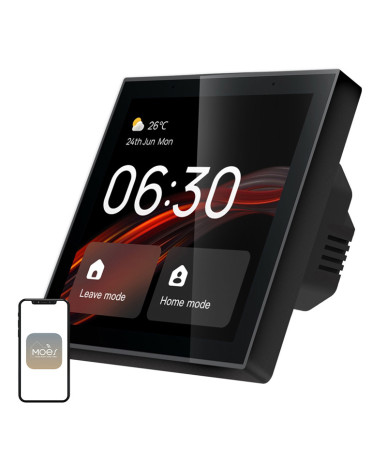 Moes Pannello di Controllo Smart Wi-Fi/ZigBee 4" LCD