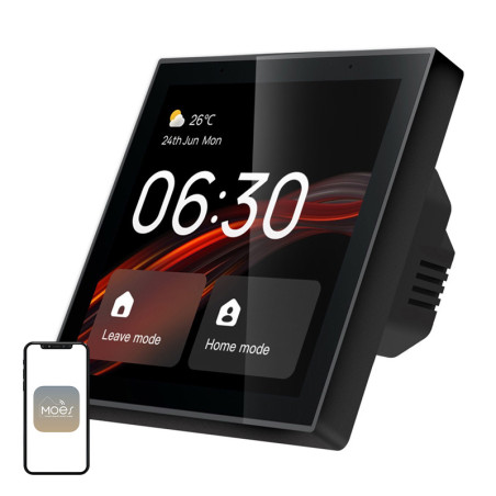 Moes Pannello di Controllo Smart Wi-Fi/ZigBee 4" LCD