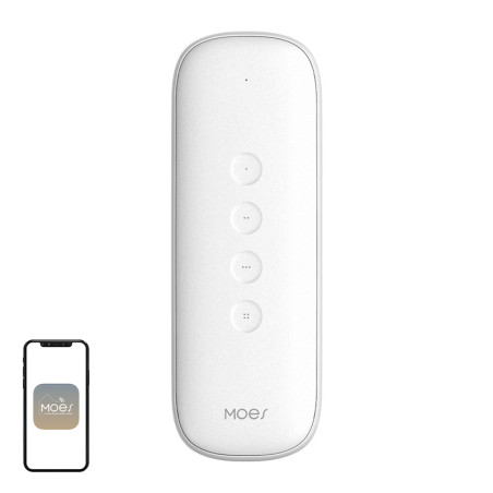 MOES ZR-SR-R01-WH ZigBee Scene Switch, IP55 (White)