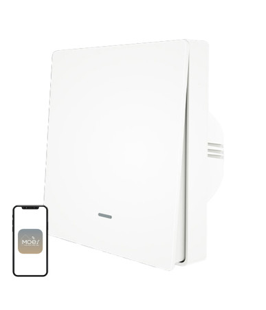 Moes Interruttore Smart Zigbee 1 Canale Bianco