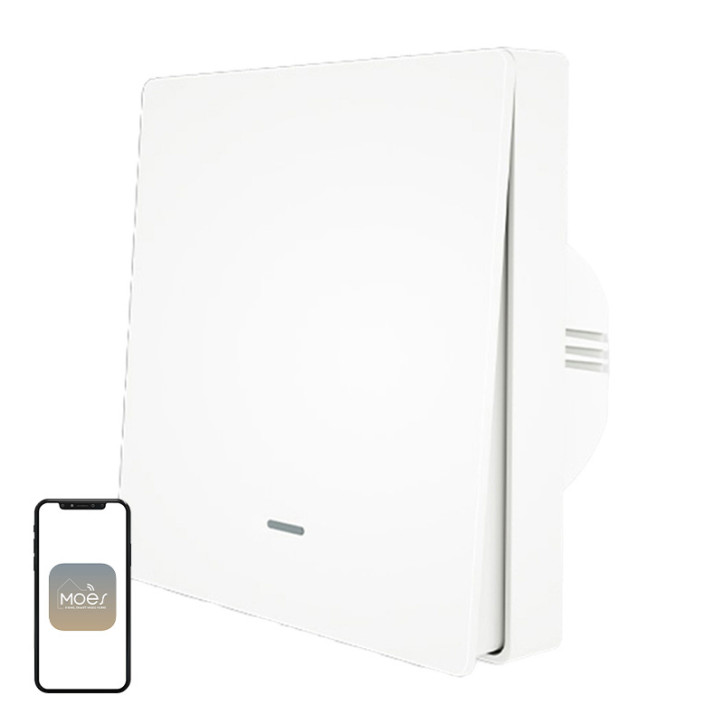 Moes Interruttore Smart Zigbee 1 Canale Bianco
