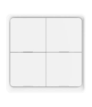 Moes Interruttore Scena ZigBee 4 Tasti Bianco
