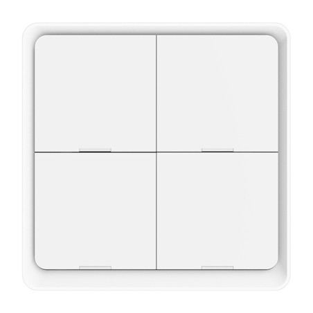 Moes Interruttore Scena ZigBee 4 Tasti Bianco