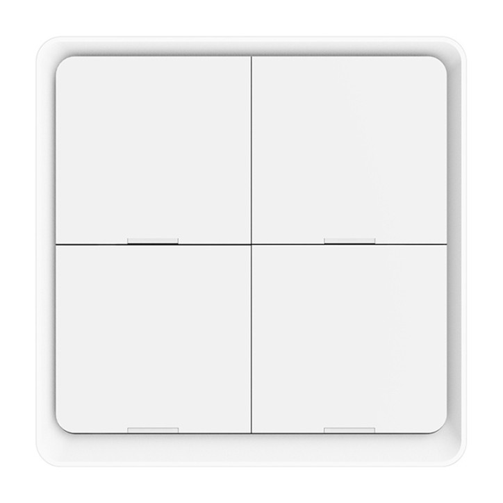 Moes Interruttore Scena ZigBee 4 Tasti Bianco