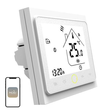 Termostato Smart Wi-Fi Moes BHT-002 LCD
