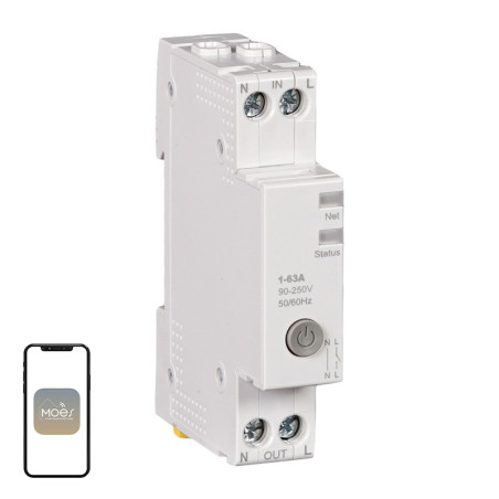 Driver LED Wi-Fi Moes WCB-A5-TW-E1 Bianco