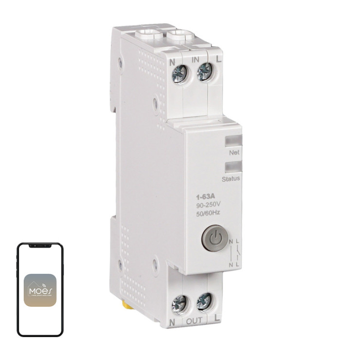 Driver LED Wi-Fi Moes WCB-A5-TW-E1 Bianco