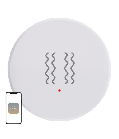 Sensore di Vibrazione Zigbee Moes ZSS-S02-VBR-C