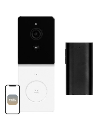 Videocitofono Smart Moes WDB-TY-B20 Wi-Fi 1080p RF 433 MHz