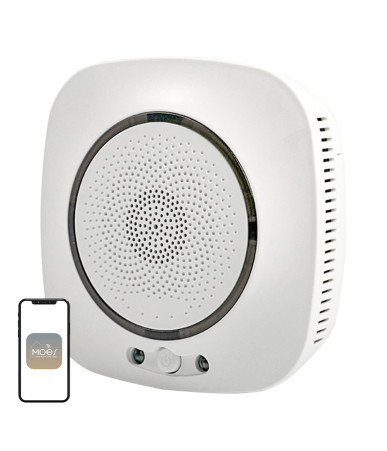 Moes Rilevatore Gas Wi-Fi Smart WSS-S-GL-EU-EN