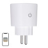 Moes Presa Smart WiFi Matter 16A Monitoraggio Consumi Bianco