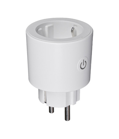 Moes Presa Smart WiFi Matter 16A Monitoraggio Consumi Bianco