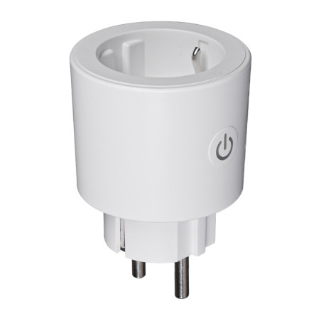 Moes Presa Smart WiFi Matter 16A Monitoraggio Consumi Bianco