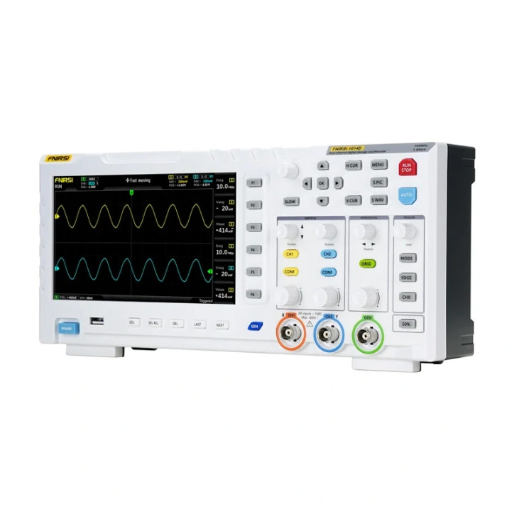 FNIRSI 1014D Oscilloscopio Generatore di Segnali 100MHz Doppio Canale FNIRSI 1014D Oscilloscopio Generatore di Segnali 100MHz Doppio Canale