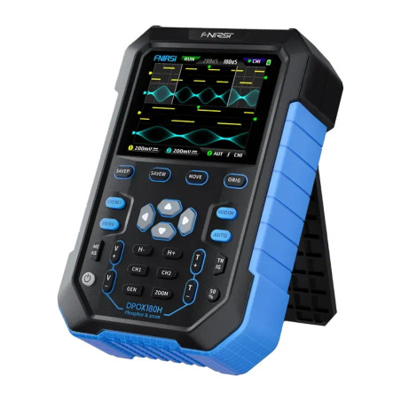FNIRSI DPOX180H Oscilloscopio Digitale Fosforo 2 Canali 180MHz